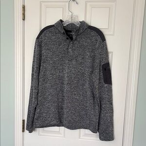 Greg Norman Collection Gray Zip Up Sweater
